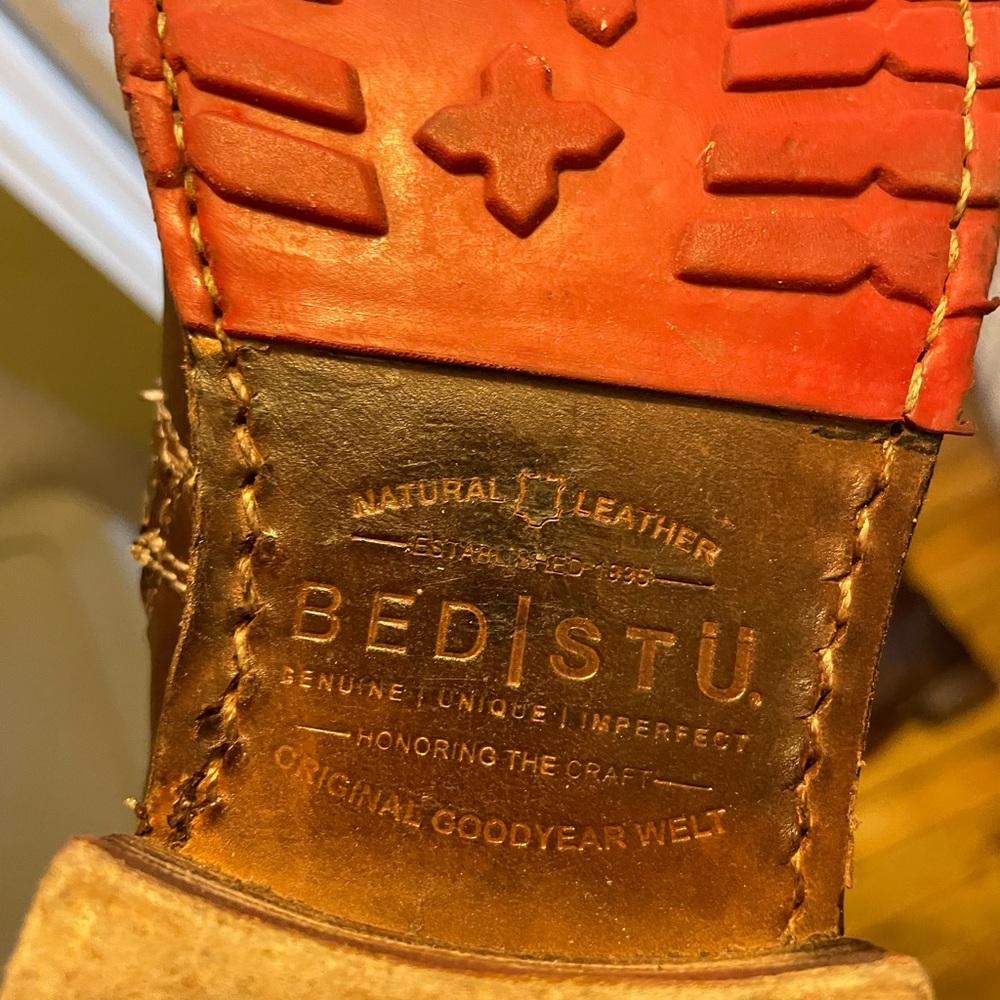 Bed Stu Brown Leather Knee-High Riding Boots - Picture 6 of 8